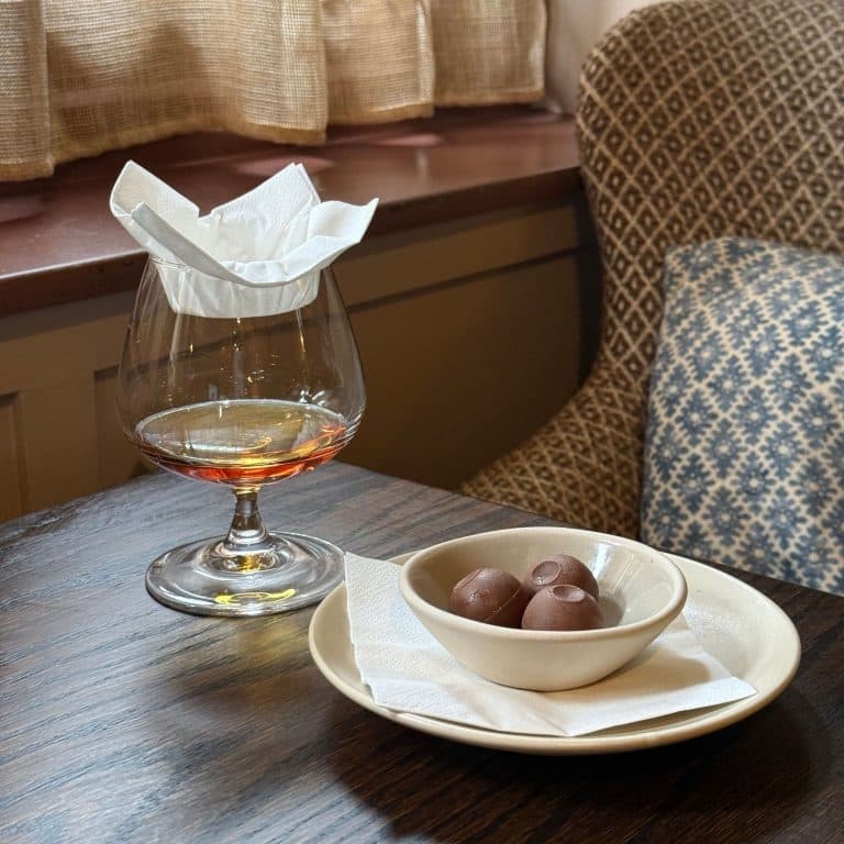 Cover Image for Compliment Truffles when you order Rémy Martin VSOP Cognac at The White Bear